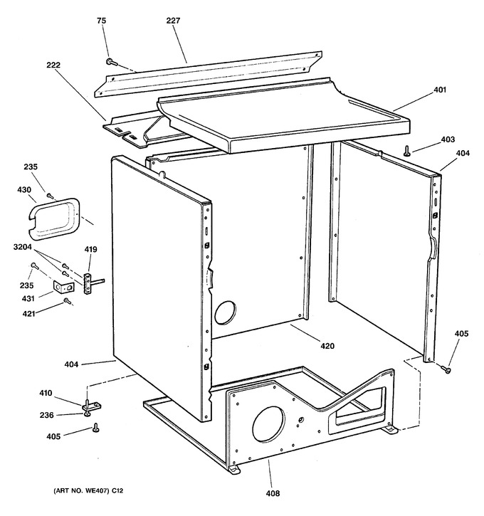 Diagram for DLLSR34EG0WW