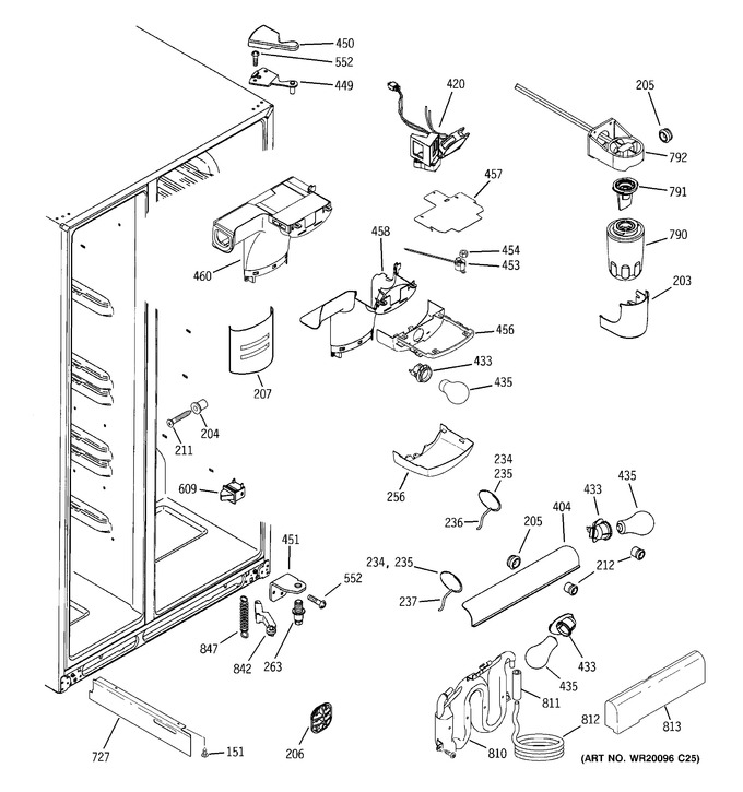 Diagram for GCE23LGTBFWW