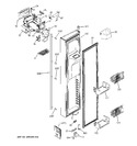 Diagram for 1 - Freezer Door