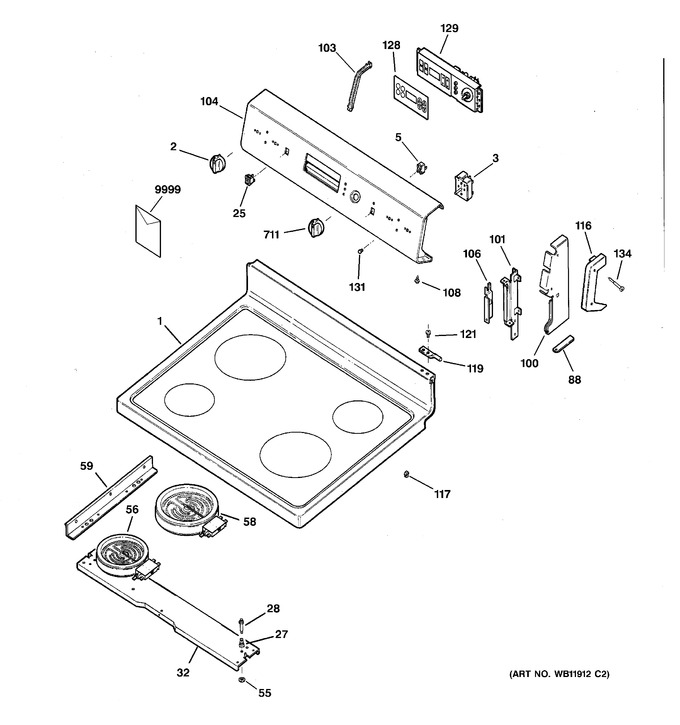 Diagram for RB798WC2WW