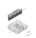 Diagram for 4 - Lower Rack Assembly