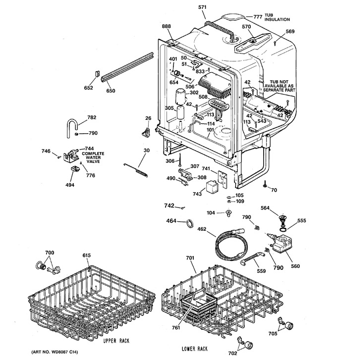 Diagram for GSD3260J00SS