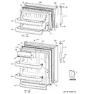 Diagram for 1 - Doors