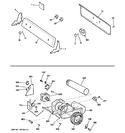 Diagram for 1 - Backsplash, Blower & Motor Assembly