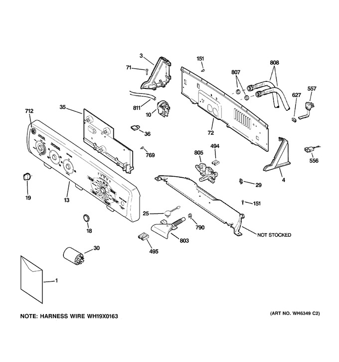 Diagram for GWSE5240H1WW