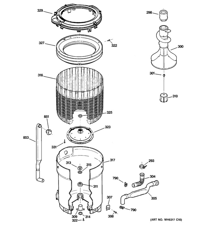 Diagram for WBSR3140G1WW