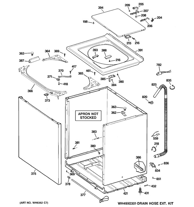 Diagram for WVSR1060G3WW