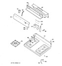 Diagram for 2 - Control Panel & Cooktop