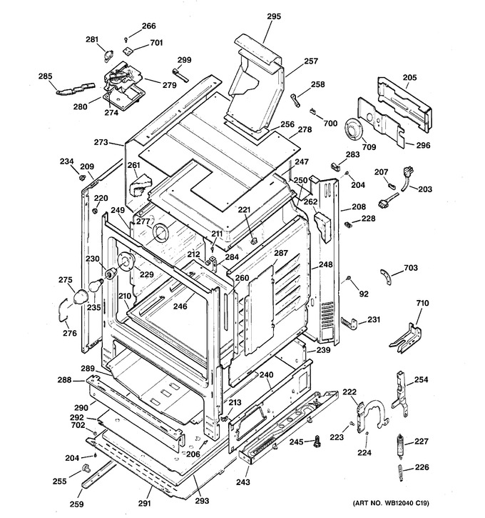 Diagram for JGBP27WEL1WW