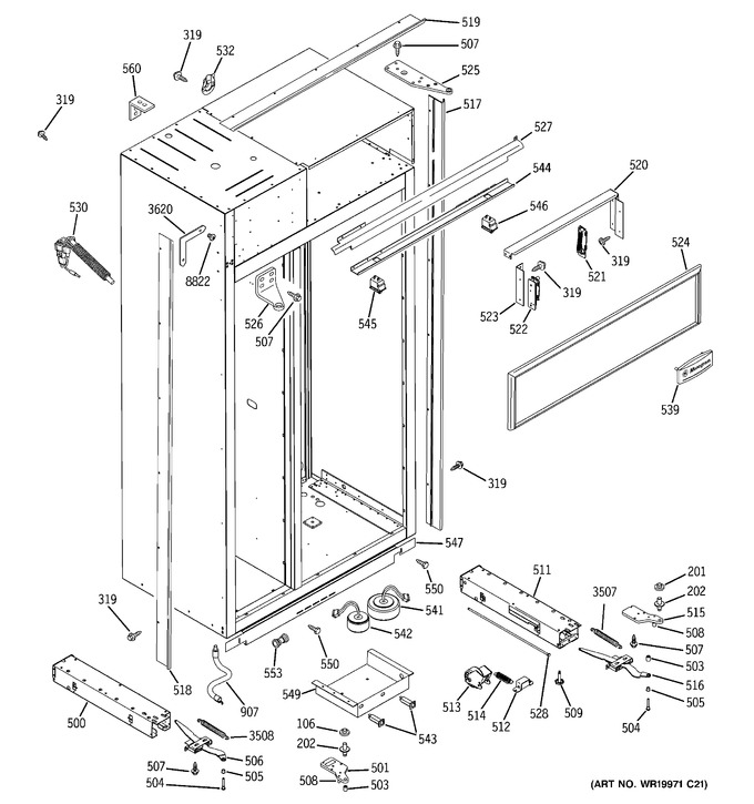 Diagram for ZISW420DRJ