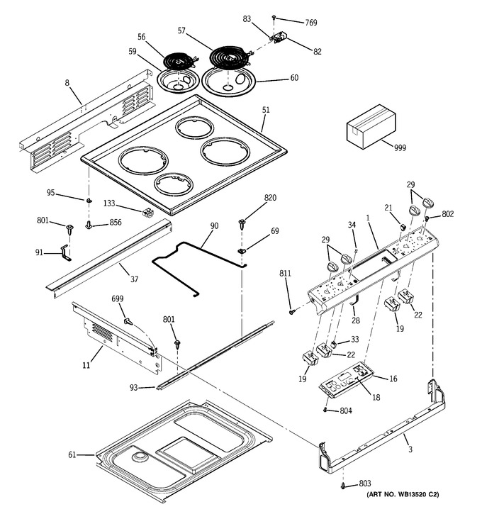 Diagram for JSP39CK1CC