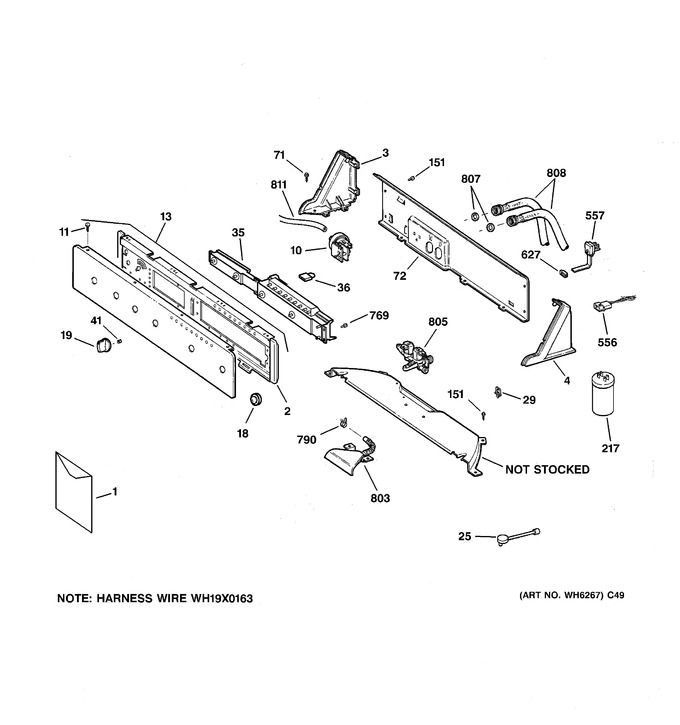 Diagram for WBB4500E1WW