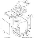 Diagram for 2 - Cabinet, Cover & Front Panel