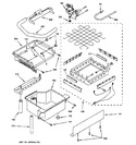 Diagram for 2 - Evaporator, Ice Cutter Grid & Water Parts