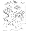 Diagram for 2 - Evaporator, Ice Cutter Grid & Water Parts