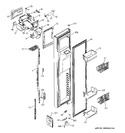 Diagram for 1 - Freezer Door