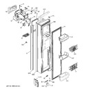 Diagram for 1 - Freezer Door