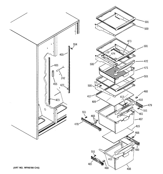 Diagram for ESH25JFWABB