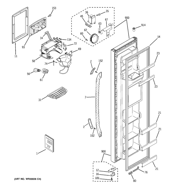 Diagram for ESH25JFWBWW