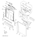 Diagram for 1 - Escutcheon & Door Assembly