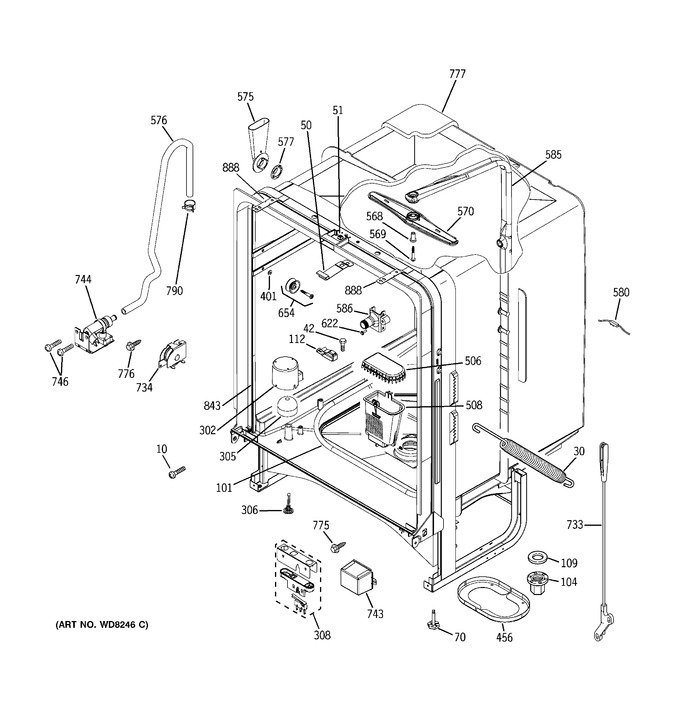 Diagram for GLD5700N10BB