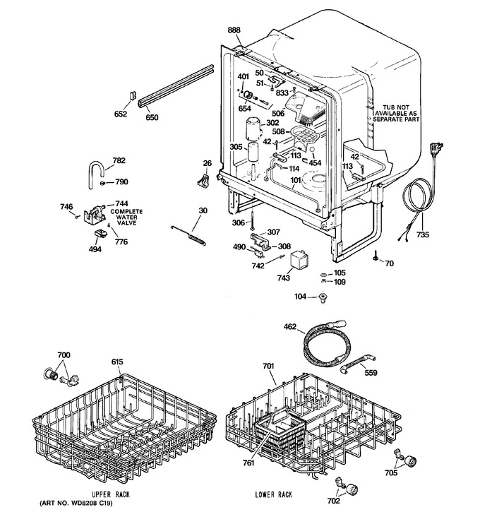 Diagram for GSD2301N00WW