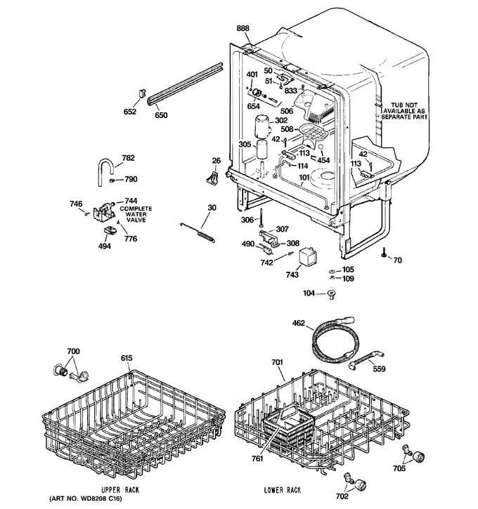 Diagram for GSD2700N00CC