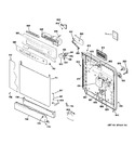 Diagram for 1 - Escutcheon & Door Assembly