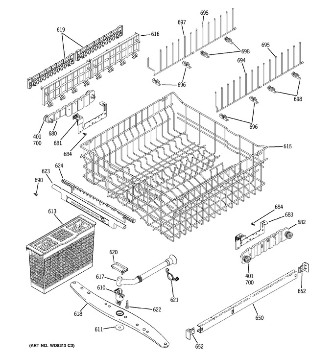 Diagram for PDW7980N10SS