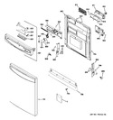 Diagram for 1 - Escutcheon & Door Assembly