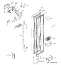 Diagram for 1 - Freezer Door