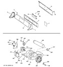 Diagram for 1 - Backsplash, Blower & Motor Assembly