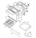 Diagram for 4 - Door & Drawer Parts