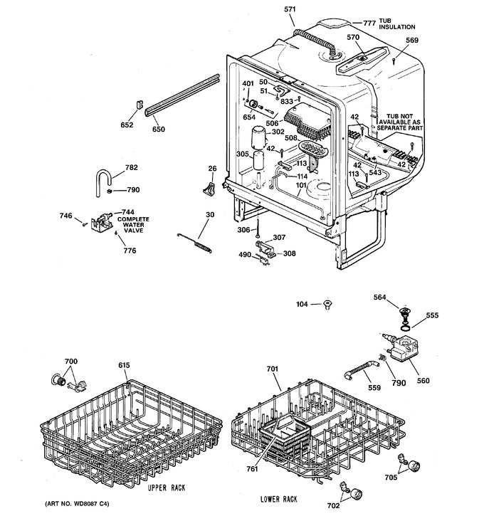 Diagram for GSC3200G00BB