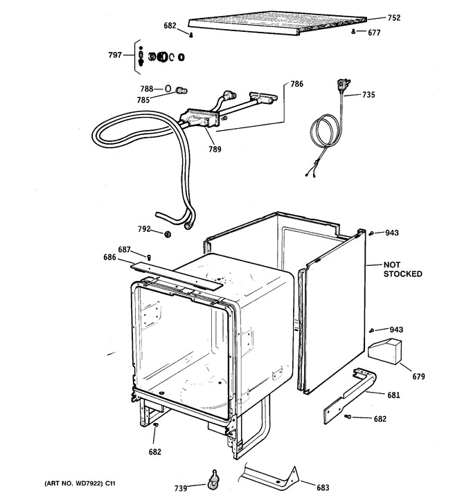 Diagram for GSC3200G01BB