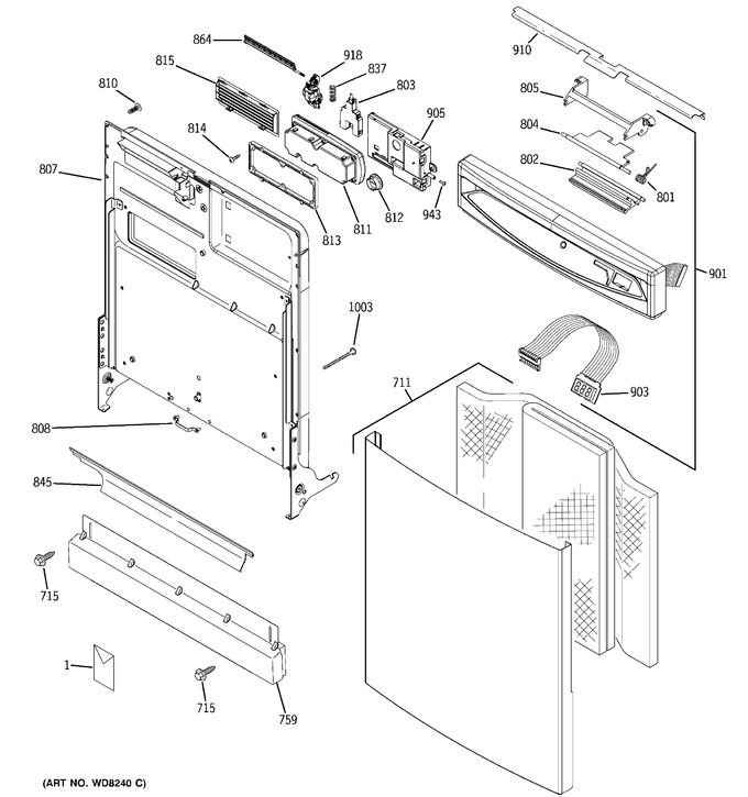 Diagram for GSD6900N10WW