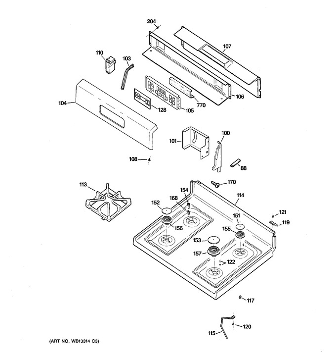 Diagram for JGBP28DEL3CT