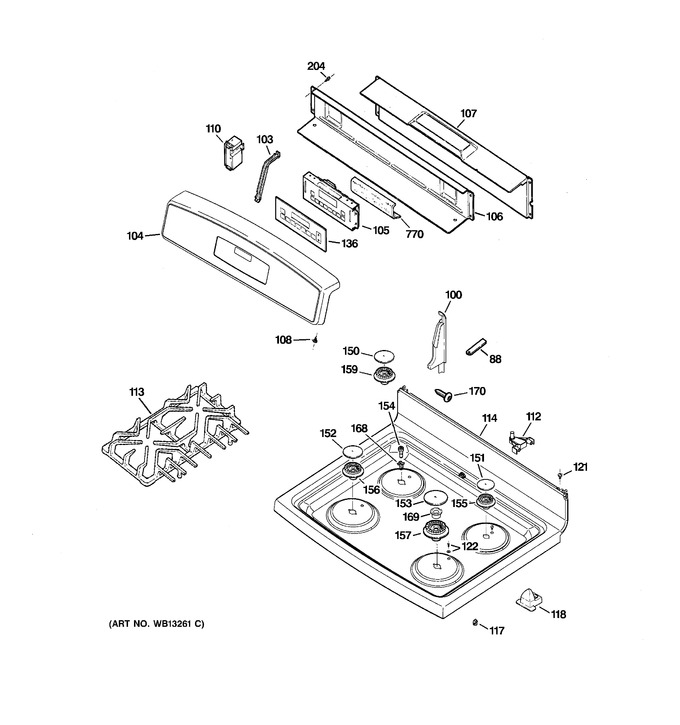 Diagram for JGBP36SEL2SS