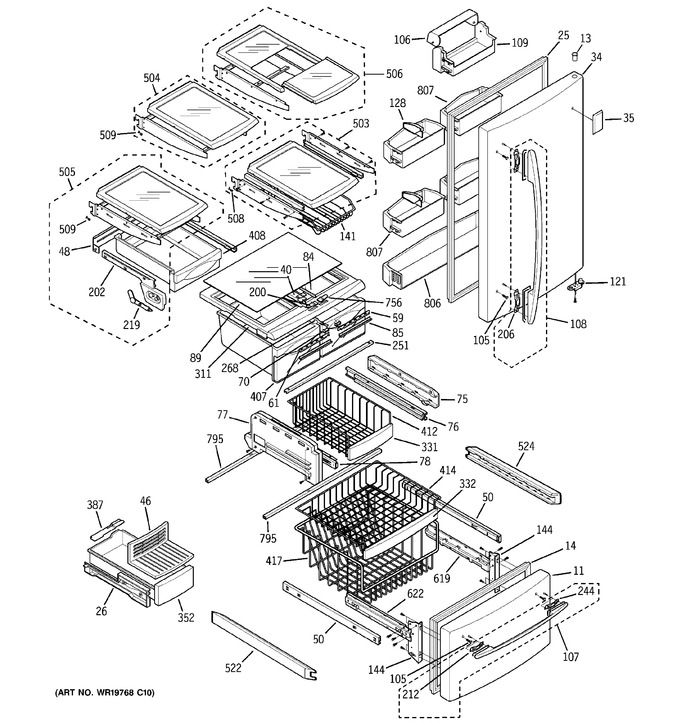 Diagram for PDS20SCRBRSS