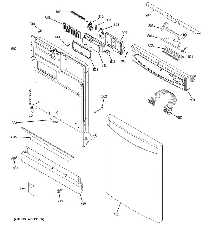 Diagram for PDW7300N15CC