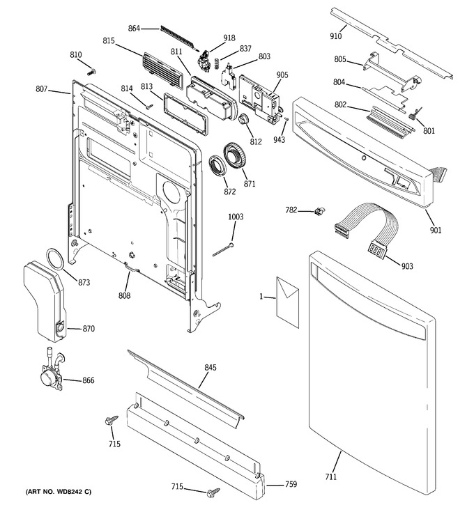 Diagram for PDW7912N15WW