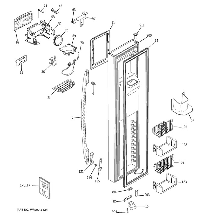 Diagram for PSF26NGTDWW