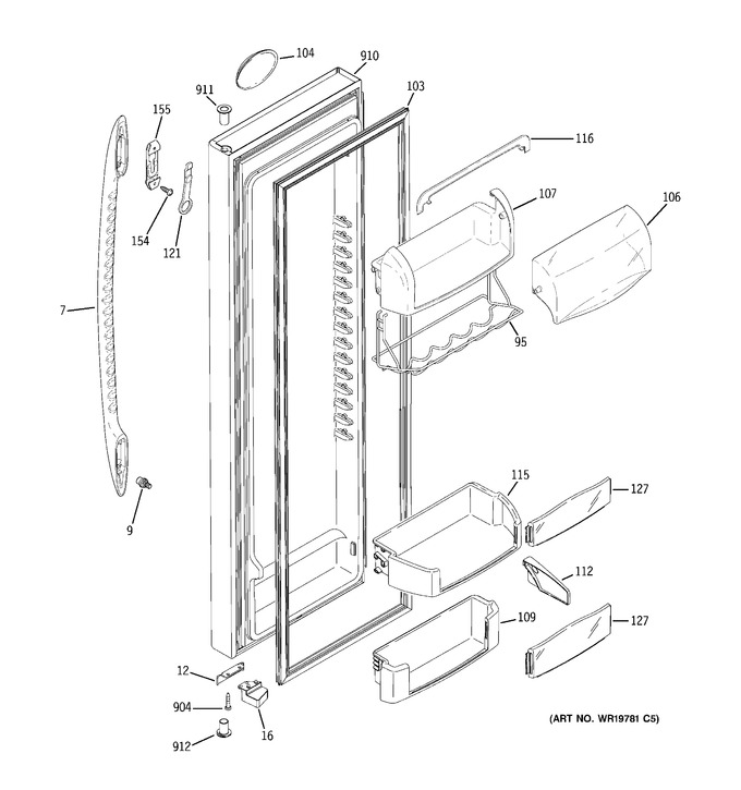 Diagram for PSF26NGTDWW