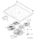 Diagram for 2 - Cooktop