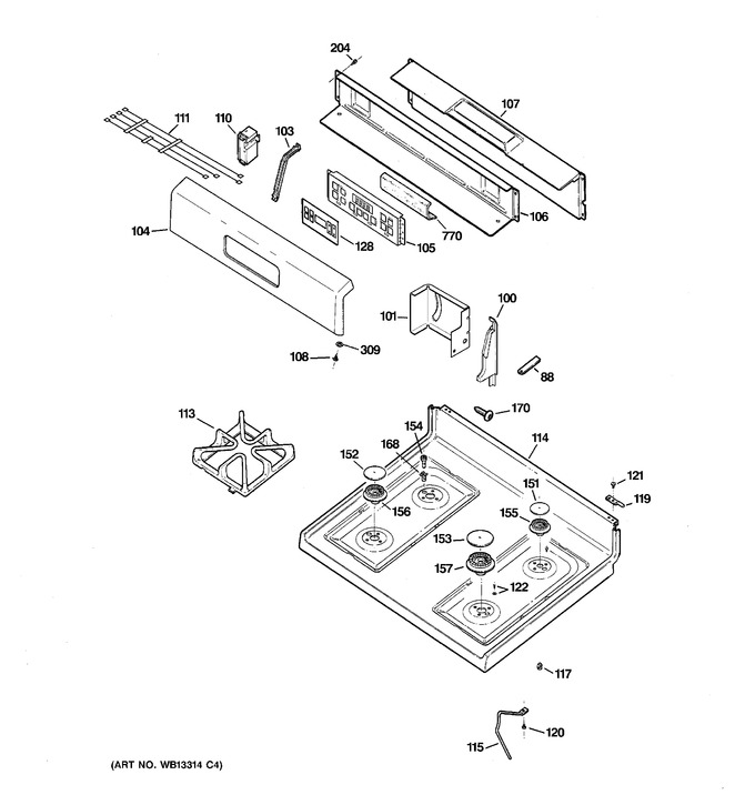 Diagram for JGBP29WEL3WW