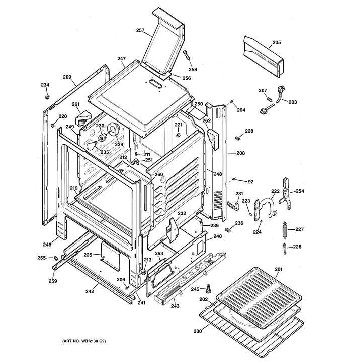 Diagram for JGBS22WEK3WW