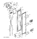 Diagram for 1 - Freezer Door