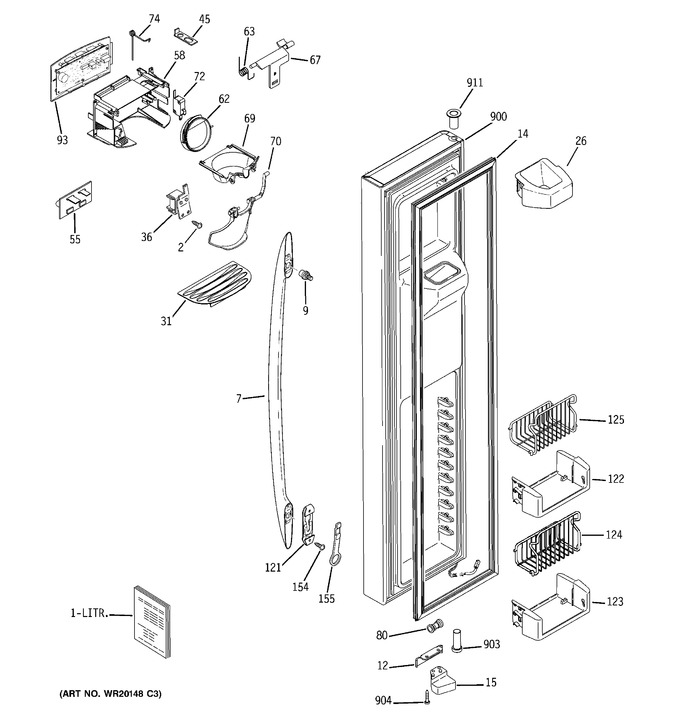 Diagram for PSF26PGWCWW