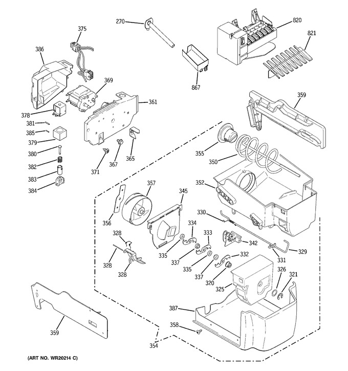 Diagram for PSF26PGWCWW