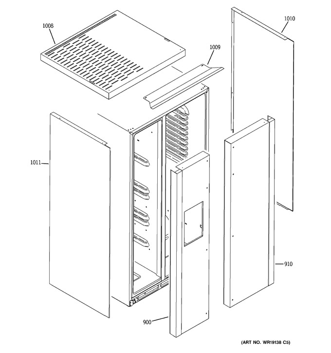 Diagram for ZFSB23DRKSS